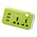 5V 10A UK Plug 3 USB Port Quick Charging Hub Charger Dock Power Strip A