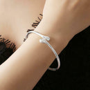 Fashion Women Water Drop Earrings Necklace Bangle Knuckle Ring Jewelry Set AU