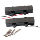1 Pack Sealed 5 String Electric Bass Guitar Pickups with Mounting Screws Set