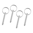 4 Packs Boat Sailing Marine Bimini Top Frame Standard Quick Release Pin 5 x 51mm