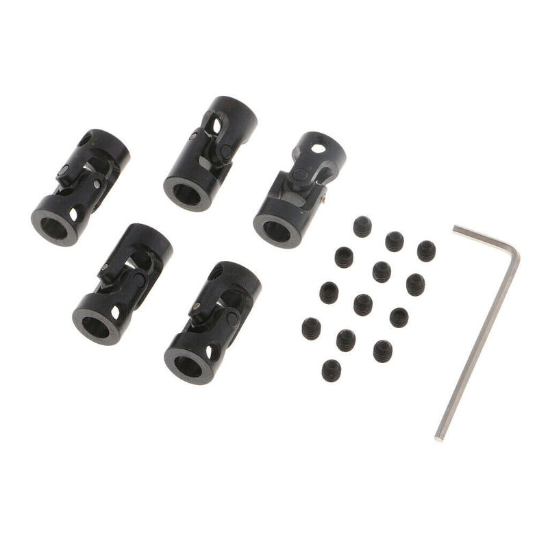 Metal RC Motor Shaft Coupling Couplers Universal Link Joints / 5 Per Order - 6