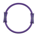 Dual Grip Pilates Ring Full Body Toning Fitness Magic Circle Exercise Purple