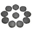 Univeral 10pcs 49mm Center Pinch Front Lens Cap For Nikon DSLR Camera X2A3