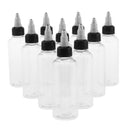 Set of 80 Empty Dispensing Bottles Tubes with  Cap for Hair Dye Oil