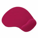 Silicone Mouse Pad Mat With Foam Rest Wrist Support For PC Laptop 1pcs(Deep