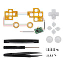 Face Buttons DTF LED Kit for PS4 Controller 6-Color Luminated D-Pad Thumsticks