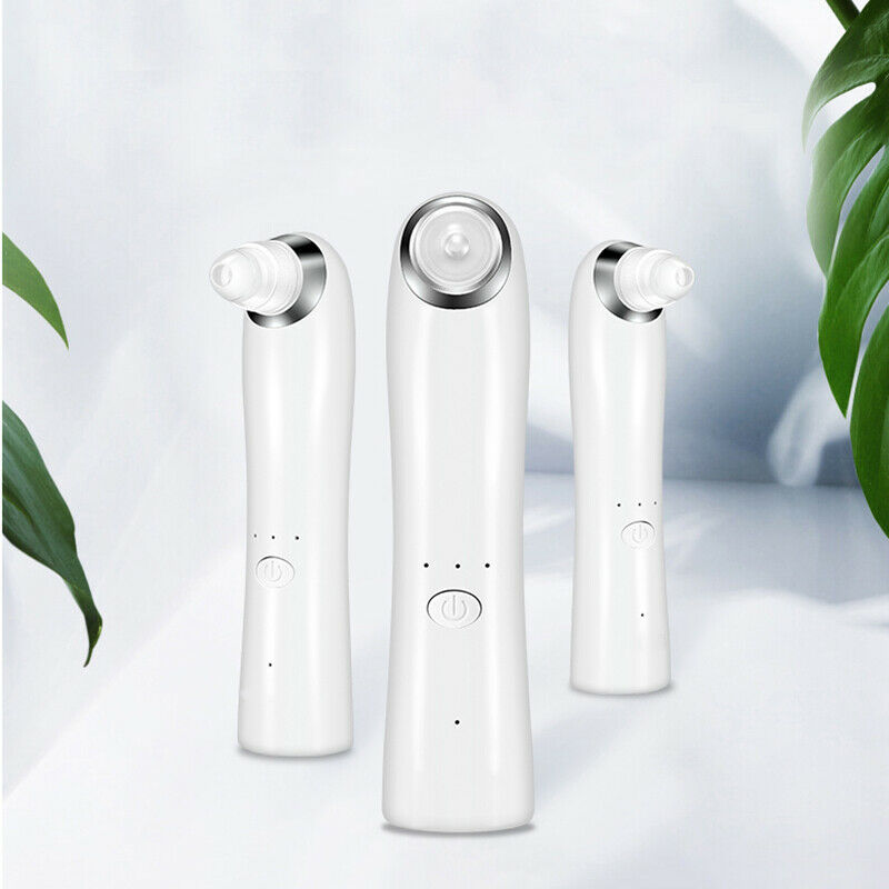 Blackhead Remover Machine Pore Cleaner Portable 4 Replaceable Heads Suction D1H6