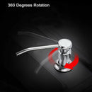 Kitchen Sink Soap Dispenser, Built in Hand Soap Dispenser Pump in SUS304 St