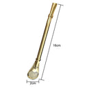 6 Pieces Smooth Stainless Steel Yerba Mate Tea Bombilla Straws Filtered Spo U2B7