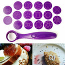1 piece New Magic Spice Spoon Food Decorating Tools 16 Different Images Dec Y2G1