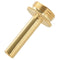 Practical Metal Golden Trumpet Cap Screw Cover Buttons Connecting Rods Pack