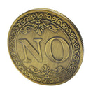 Yes / No Bronze Decision Commemorative Coin Gift Collection