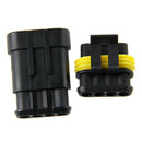 Kit 4 Pins Waterproof Electrical Wire Connector Plug Z5W6