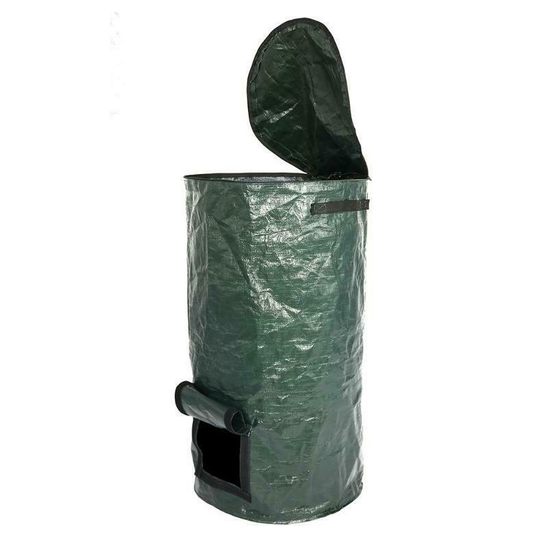 Organic Waste Kitchen Garden Yard Compost Bag Environmental PE Cloth Plante