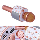 Bluetooth Wireless Microphone Karoke Stereo Mini Player Speaker Home KTV A
