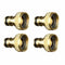 4Pcs Garden Water Hose Pipe Fitting Tap Male Faucet Connectors, Garden Hose
