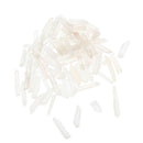 Natural White Crystal Single Crystal Slender Hexagonal Raw Stone Specimen