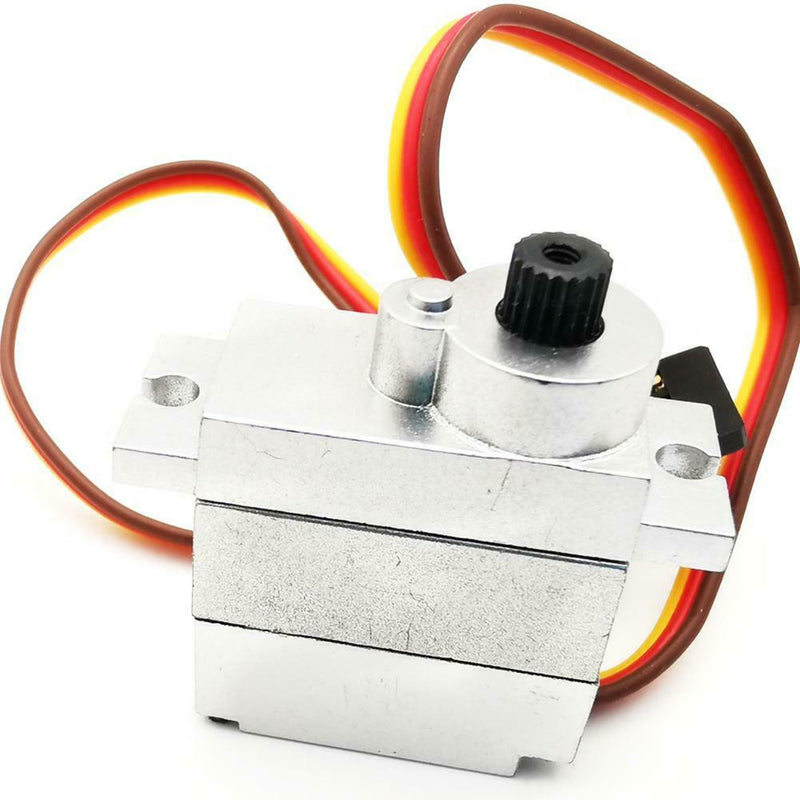 For WPL C24 C34 D90 RC Car Metal 9g Steering Gear Servo& Steering Servo Arm Sets