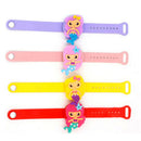 1PC Portable Mermaid Sillicone Soap Bracelet Wristband Hand Dispenser Hand SEAU