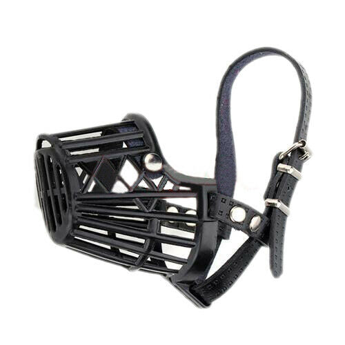 Dog Pet Puppy Muzzle Basket Cage xxL U5S1