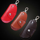 cowhide leather car key bag wallet multi function case housekeeper holderSEAU