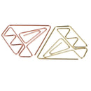 70Pcs Cartoon Shape Bookmark Metal Binder Paper Clips Clamp School Stationery
