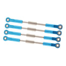 4Pcs Adjustable Steering Linkage Pulling Rod For 1:10 RC Car DIY Accessories