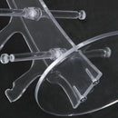 5 Pairs Sunglasses Glasses Show Rack Counter Display Stand Holder White