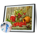 DIY Digital Painting By Numbers Kits Food Canvas Frameless Drawing Picture
