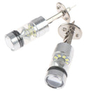 2PCS H1 100W car LED high power headlight bulb 6000K super white 1000LM Nw