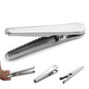 4pcs Gift Stainless Steel Spoon Clips Cleaning Brush Coffee Tool Set Reusable