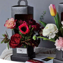 Lighthouse Portable Flower Paper Box Folding Floral Box Packaging Flower Ba B4H3