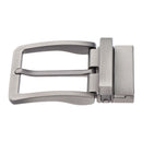 2x Reversible Single Prong Rectangular Belt Buckle Alloy Pin Buckle Casual