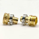Garden Hose Repair Mender Connector 3/4 Male Female Connector Water Pipe  Good