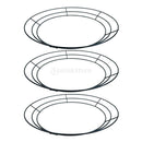 3x Wire Wreath Frame Christmas Metal Wire Ring Floral Arrangements Craft DIY