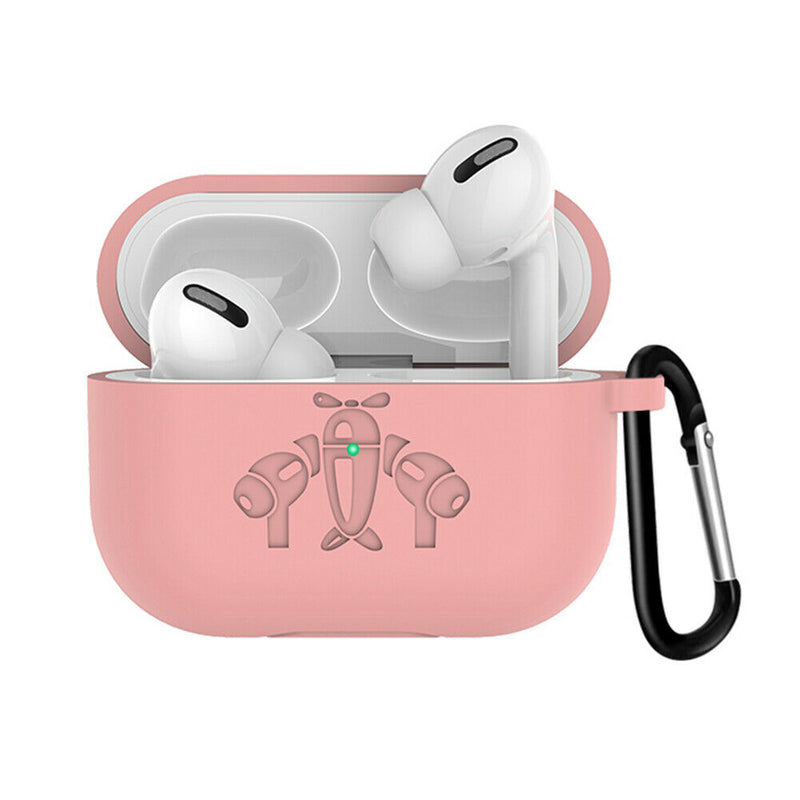 Wireless Headset Shell Silicone Anti-drop Protective Case Cover for AirPods Pro