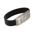 USB 2.0 Bracelet Leather Memory Stick Flash Pen Drive Storage U Disk Gift,  W3E9
