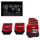 Car Manual Transmission Brake Clutch Accelerator Non-slip Pedal Pad Cover 3pcs
