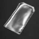 Clear Vertical Name Tag Bussiness ID Badge Card Holder 20 Pcs D7G4