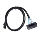 1M Mini SAS 36PIN SFF-8087 to SFF-8484 SAS 32 Pin Data Cable Latch Cable
