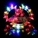 Flashing LED Rivet Party Bracelet Wristband Dance Disco Bangle Light Up Rave ~ï¼ˆ