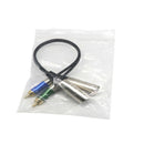 Seismic Audio - Dual XLR Male to Dual RCA Male Patch Cable - New Pro Audio