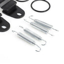 Motorcycle Exhaust Mounting Bracket Kit with Spring&Washer for Yamaha 87-06