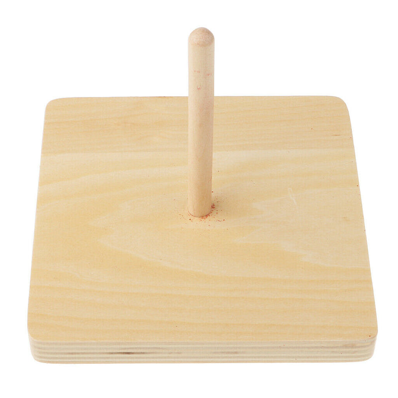 Montessori Cylindrical Vertical Dial Lantern Ring For Preschool Teaching Aid