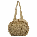 New Fashion Women Summer Round Rattan grass Bags Beach Shoulder Bags Handba