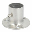 Wardrobe 19mm Dia tube clothes rod flange support bracket G7K2