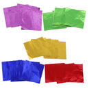 500pcs Multicolor Square Foil Chocolate Sweets