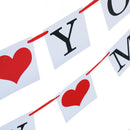 Will You Marry Me Bunting Banner & 10x Latex