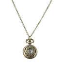Key rabbit small hollow pocket watch sweater chain necklace  fashi