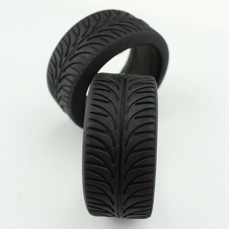 4-pack 52mm Upgrade Wheel Rim Wheel Hubs Tires RC Car Accessory fits for 1:14